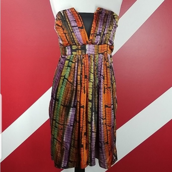 BCBG colorful dress - Picture 4 of 8